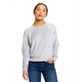 Picture of Ladies' Velour Long Sleeve Crop T-Shirt