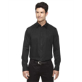 Picture of Men's Boulevard Wrinkle-Free Two-Ply 80's Cotton Dobby Taped Shirt with Oxford Twill