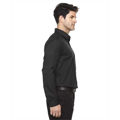 Picture of Men's Boulevard Wrinkle-Free Two-Ply 80's Cotton Dobby Taped Shirt with Oxford Twill