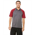 Picture of Unisex Performance Three-Button Raglan Polo