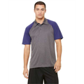 Picture of Unisex Performance Three-Button Raglan Polo
