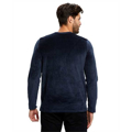 Picture of Unisex Velour Long Sleeve Pocket T-Shirt