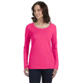 Picture of Ladies' Featherweight Long-Sleeve Scoop T-Shirt