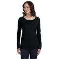 Picture of Ladies' Featherweight Long-Sleeve Scoop T-Shirt