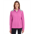 Picture of Ladies' Command Colorblock Snag Protection Quarter-Zip