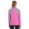 Picture of Ladies' Command Colorblock Snag Protection Quarter-Zip