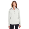 Picture of Ladies' Command Colorblock Snag Protection Quarter-Zip