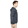 Picture of Adult 8 oz. NuBlend® Fleece Quarter-Zip Pullover Hood