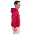 Picture of Adult 8 oz. NuBlend® Fleece Quarter-Zip Pullover Hood