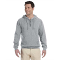 Picture of Adult 8 oz. NuBlend® Fleece Quarter-Zip Pullover Hood