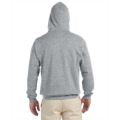 Picture of Adult 8 oz. NuBlend® Fleece Quarter-Zip Pullover Hood