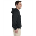 Picture of Adult 8 oz. NuBlend® Fleece Quarter-Zip Pullover Hood