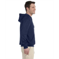 Picture of Adult 8 oz. NuBlend® Fleece Quarter-Zip Pullover Hood