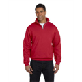 Picture of Adult 8 oz. NuBlend® Quarter-Zip Cadet Collar Sweatshirt