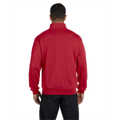 Picture of Adult 8 oz. NuBlend® Quarter-Zip Cadet Collar Sweatshirt