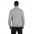 Picture of Adult 8 oz. NuBlend® Quarter-Zip Cadet Collar Sweatshirt