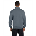 Picture of Adult 8 oz. NuBlend® Quarter-Zip Cadet Collar Sweatshirt