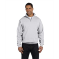 Picture of Adult 8 oz. NuBlend® Quarter-Zip Cadet Collar Sweatshirt