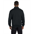 Picture of Adult 8 oz. NuBlend® Quarter-Zip Cadet Collar Sweatshirt