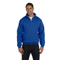 Picture of Adult 8 oz. NuBlend® Quarter-Zip Cadet Collar Sweatshirt