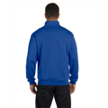 Picture of Adult 8 oz. NuBlend® Quarter-Zip Cadet Collar Sweatshirt