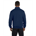 Picture of Adult 8 oz. NuBlend® Quarter-Zip Cadet Collar Sweatshirt