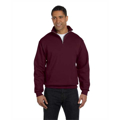 Picture of Adult 8 oz. NuBlend® Quarter-Zip Cadet Collar Sweatshirt