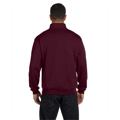Picture of Adult 8 oz. NuBlend® Quarter-Zip Cadet Collar Sweatshirt