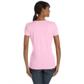 Picture of Ladies' 5 oz. HD Cotton™ V-Neck T-Shirt