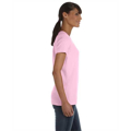 Picture of Ladies' 5 oz. HD Cotton™ V-Neck T-Shirt