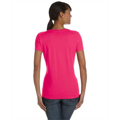 Picture of Ladies' 5 oz. HD Cotton™ V-Neck T-Shirt