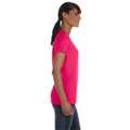 Picture of Ladies' 5 oz. HD Cotton™ V-Neck T-Shirt