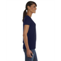 Picture of Ladies' 5 oz. HD Cotton™ V-Neck T-Shirt