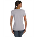 Picture of Ladies' 5 oz. HD Cotton™ V-Neck T-Shirt