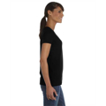 Picture of Ladies' 5 oz. HD Cotton™ V-Neck T-Shirt