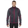 Picture of Men's Pulse Textured Bonded Fleece Jacket with Print