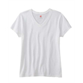 Picture of Ladies' 4.5 oz., 100% Ringspun Cotton nano-T® V-Neck T-Shirt