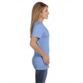 Picture of Ladies' 4.5 oz., 100% Ringspun Cotton nano-T® V-Neck T-Shirt