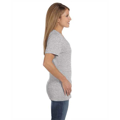 Picture of Ladies' 4.5 oz., 100% Ringspun Cotton nano-T® V-Neck T-Shirt