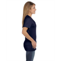Picture of Ladies' 4.5 oz., 100% Ringspun Cotton nano-T® V-Neck T-Shirt