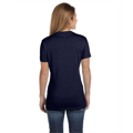 Picture of Ladies' 4.5 oz., 100% Ringspun Cotton nano-T® V-Neck T-Shirt