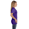 Picture of Ladies' 4.5 oz., 100% Ringspun Cotton nano-T® V-Neck T-Shirt