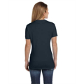 Picture of Ladies' 4.5 oz., 100% Ringspun Cotton nano-T® V-Neck T-Shirt