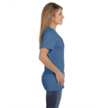 Picture of Ladies' 4.5 oz., 100% Ringspun Cotton nano-T® V-Neck T-Shirt