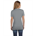 Picture of Ladies' 4.5 oz., 100% Ringspun Cotton nano-T® V-Neck T-Shirt