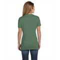 Picture of Ladies' 4.5 oz., 100% Ringspun Cotton nano-T® V-Neck T-Shirt