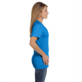 Picture of Ladies' 4.5 oz., 100% Ringspun Cotton nano-T® V-Neck T-Shirt