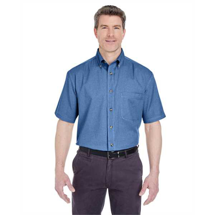 Picture of Adult Cypress Short-Sleeve Denim with Pocket