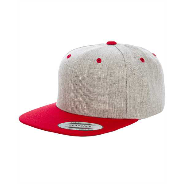 Picture of Adult 6-Panel Structured Flat Visor Classic Two-Tone Snapback