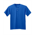 Picture of Youth Tek 2-Button Henley Jersey